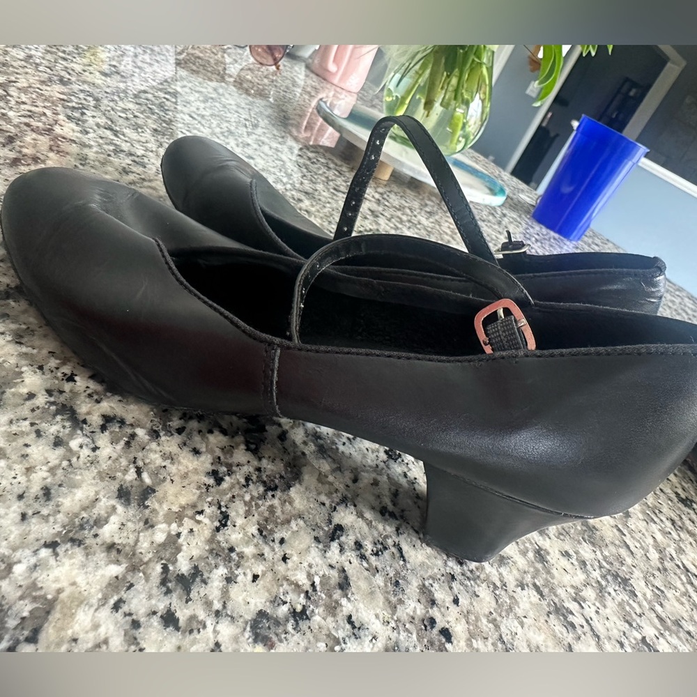Black Character Heels/Dance Heels Size 6